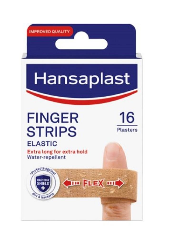 هانزابلاست لاصق جروح للأصابع مرن ومقاوم للماء  16 قطعة - Image 1