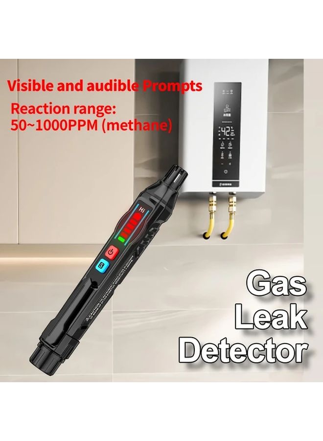 G2 Model Gas Leak Detector Alarm High Sensitivity For Flammable Methane Natural Gas Audible Light Alert - Image 1