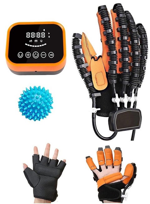 Rehability Robot Gloves Hand Stroke Recovery Equipment Hand Dysfunction Patient Training Device Stroke Hemiplegia Finger Orthosis for Long Term Relief Finger Cramps