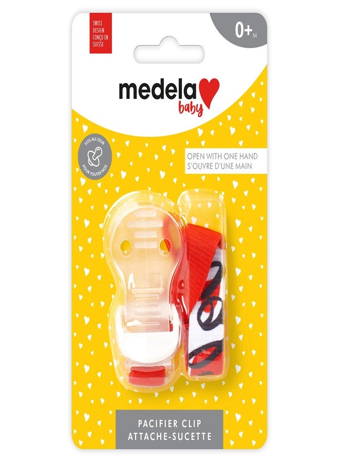 Medela Pacifier Clip Holder, Universal Design fits Most Pacifiers, BPA-Free, Opens with One Hand - Image 5
