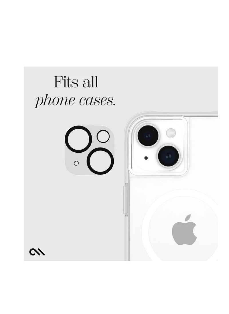 Compatible with iPhone 15/15 Plus & iPhone 14/14 Plus /i iphone 13 Camera Lens Protector, Anti-Scratch HD Tempered Glass Lens Screen Protection Cover,