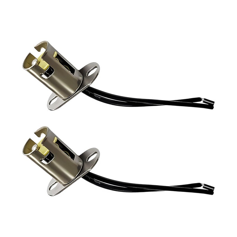 Wevdn 2 PCS Car Bulb Socket BAY15D 1157 LED Light Bulb Snapin Socket Holder with Wire Connector Automotive Bulb Socket Adapter for Brake Lamp Turn Signal Light Car accessories - Image 3