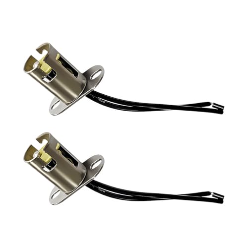 Wevdn 2 PCS Car Bulb Socket BAY15D 1157 LED Light Bulb Snapin Socket Holder with Wire Connector Automotive Bulb Socket Adapter for Brake Lamp Turn Signal Light Car accessories - Image 1