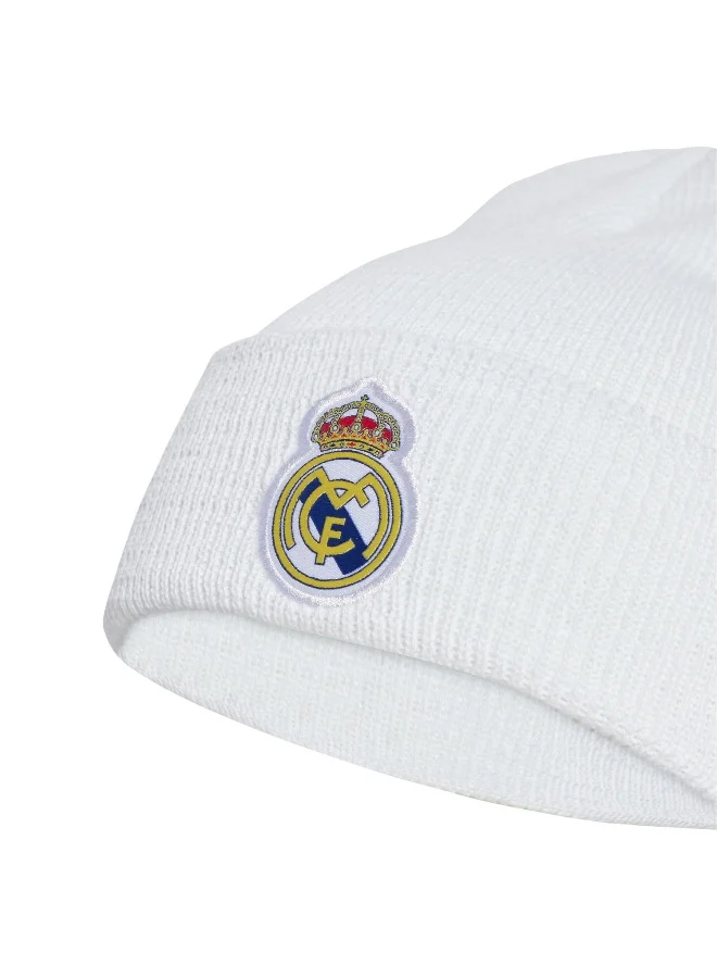 adidas Real Woolie U White Football/Soccer Headwear For Unisex