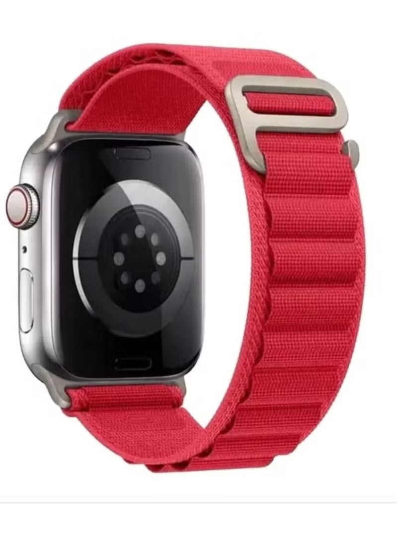 vesus - apple Watch alpine Loop Band 49mm/45mm/44mm Nylon woven sport strap compatible with iwatch series 8/Ultra/7/SE/6/5/4/3/2/1 - Image 1