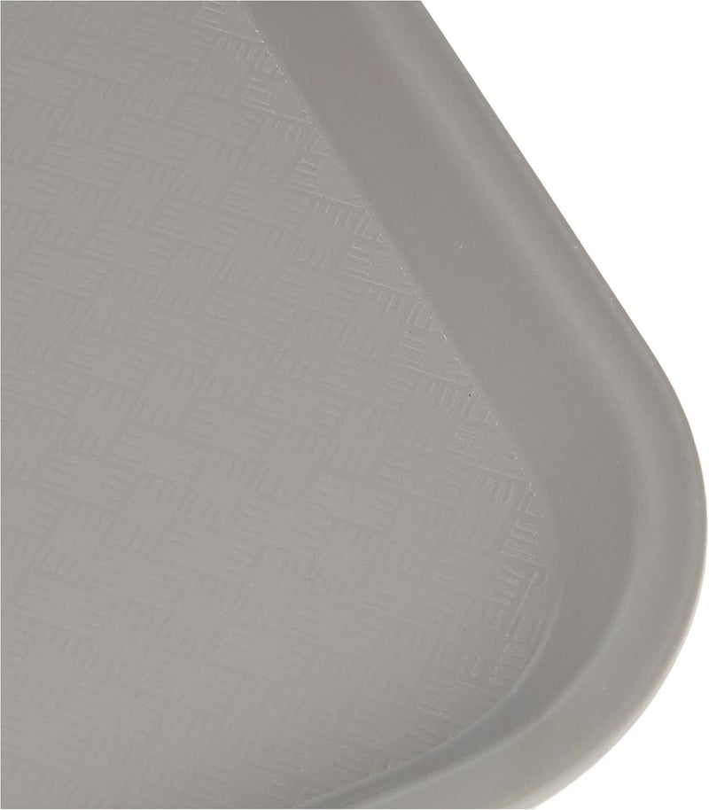 Vague Rectangular Shape Plastic Fast Food Tray, 45 cm x 35 cm Size, Grey - Image 5