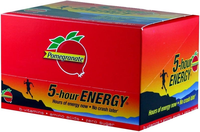 5-hour ENERGY Pomegranate - 12 Bottles of Liquid Energy Drink