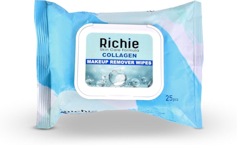 Richie Collagen Makeup Remover Face Wipes