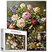 Tucocoo Still Life with Grape Puzzles for Adults 1000 Pieces Colorful Flower PuzzleFine Art Jigsaw Puzzles 1000 Pieces Flower and Fruit PaintingFloral Hard Challenging Classical Painting Puzzles - Image 2
