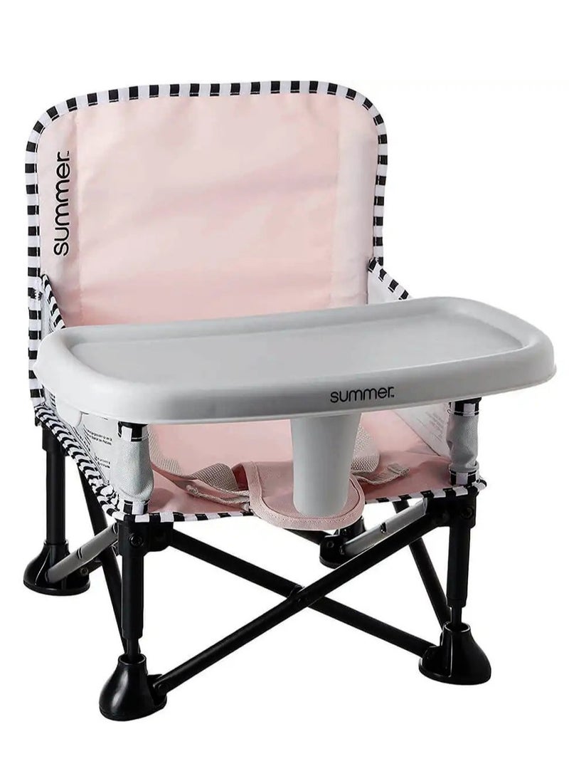 Summer Pop N Sit Portable Booster Pink - Image 1