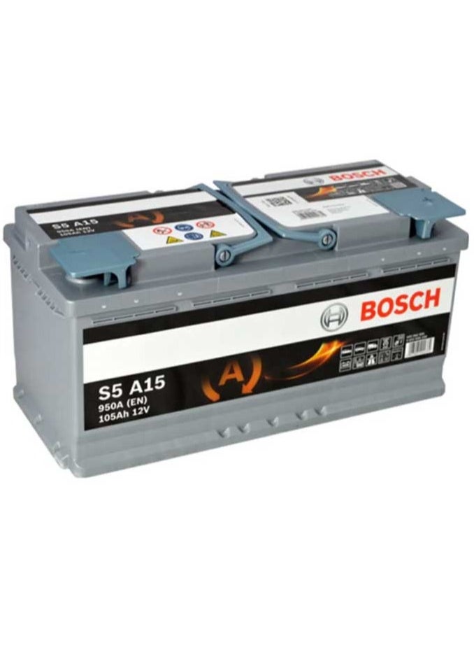 BOSCH Bosch Battery AGM 105AH 