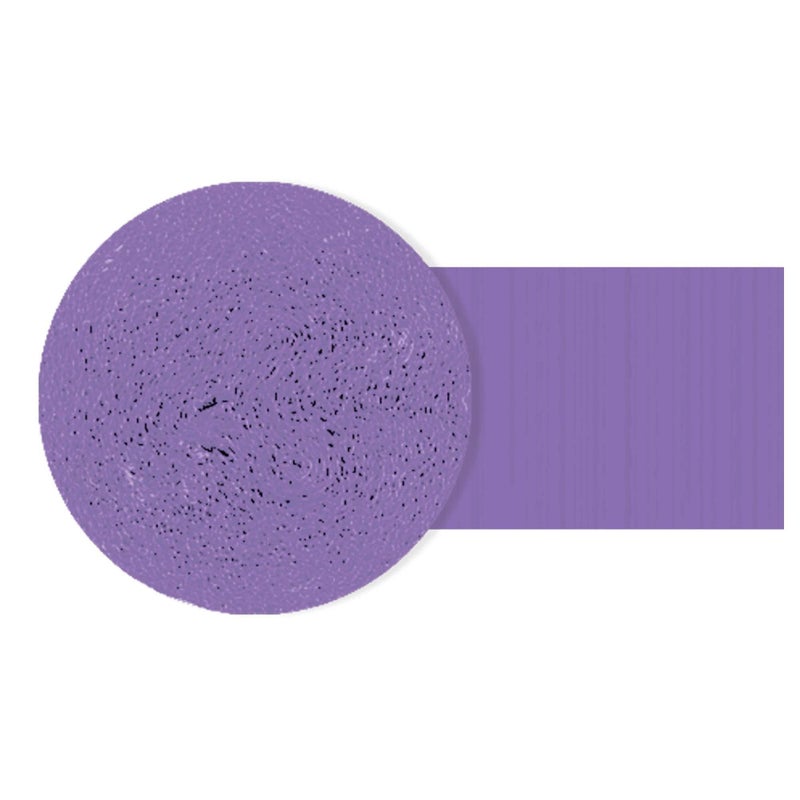 Amscan New Purple Crepe Paper Roll  81 1 Count  Great for Stunning DIY Crafts Party Decor and More