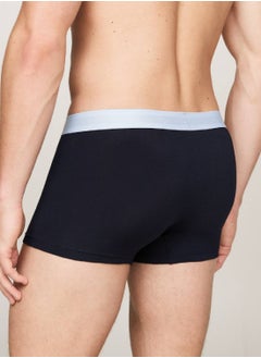 TOMMY HILFIGER Men's 3 Pack Trunks - Cotton, Multicolour  - Image 5