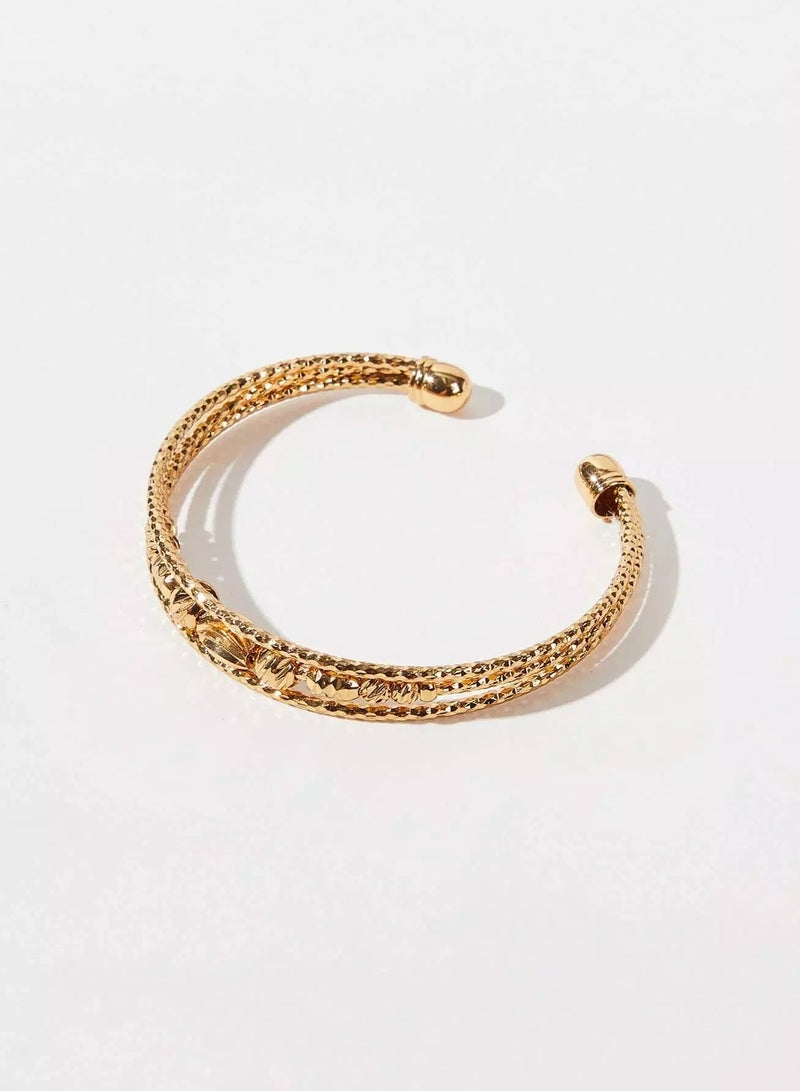 Solid Cuff Bangle  - Image 4
