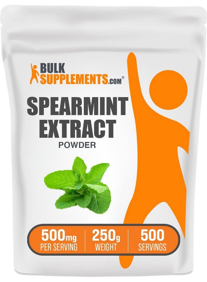 BulkSupplements مسحوق مستخلص النعناع الفلفلي من BulkSupplements.com - مكمل النعناع الفلفلي، مسحوق النعناع الفلفلي - مستخلص النعناع الفلفلي من الدرجة الغذائية، خالي من الغلوتين، 500 ملغ لكل حصة، 250 غرام (8.8 أونصة) (عبوة من 1) - Image 1