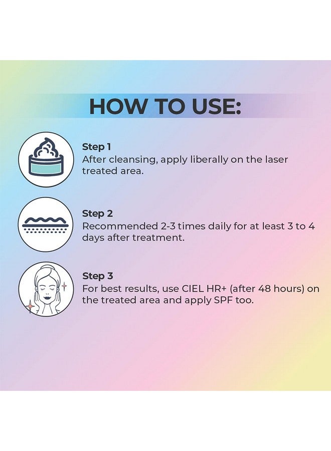 CIEL Post Laser Cream For Women Helps To Reduce Dark Spots Tan Uneven Tone 50 Gram - Image 5