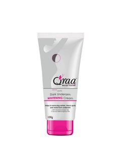 Qraa Qraa Advanced Lacto Dark Underarm Cream, 100g For even toned underarms - Paraben Free  - Image 1