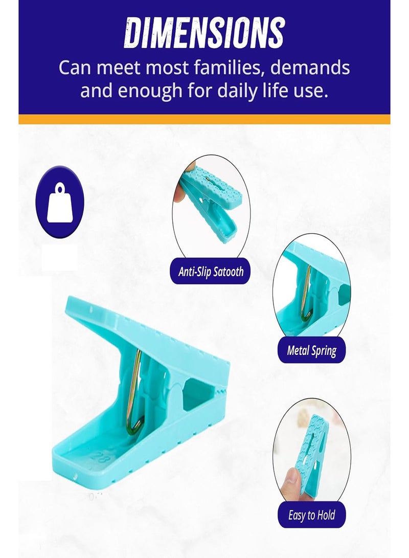 Plastic Washing Line Clothes Pegs 5 cm Pack of 20  - Image 3