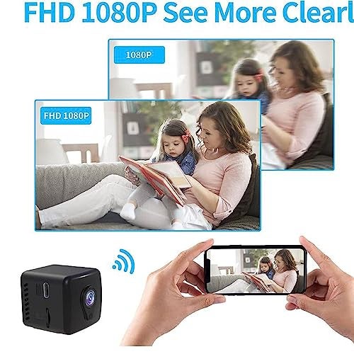 TECHNOVIEW WiFi Camera,1080P, Upto 4 Hours Battery Backup, Night Vision, Wide Angle, Indoor HD Mini Portable Camera,Support Mobile Phone Real Time Viewing (Super WiFi Camera A18) - Image 3