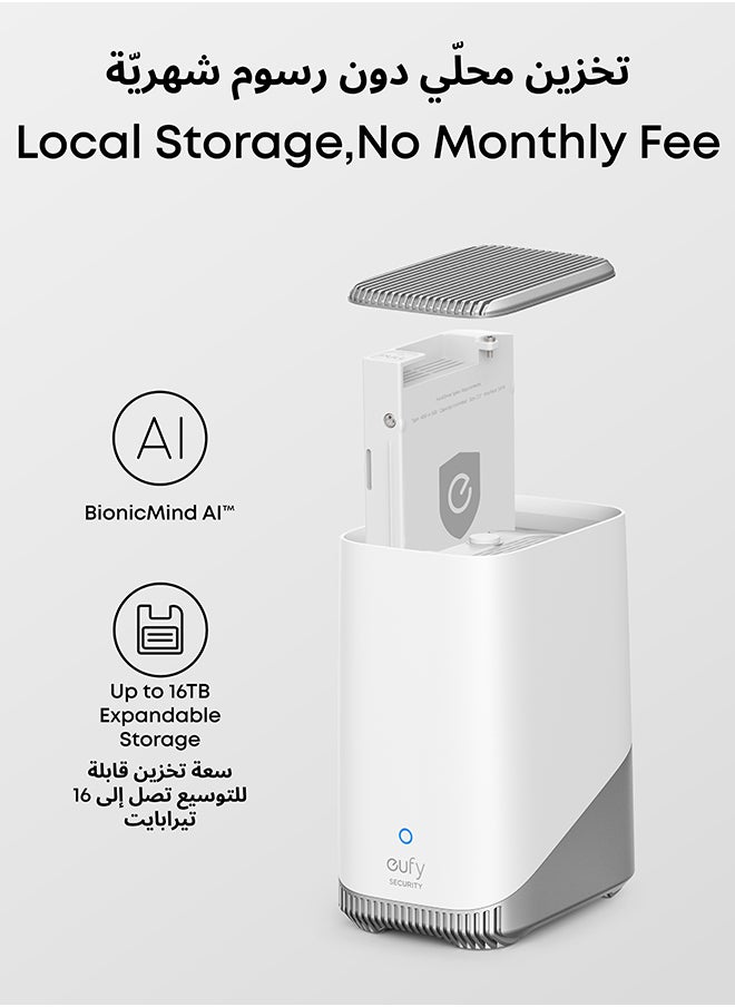 eufy eufy Security eufyCam S3 Pro 2-Cam Kit Solar Security Camera Outdoor Wireless with Solar Panel, Colour Night Vision, 4K, Forever Power 2.0, Face Recognition AI, Expandable Local Storage No Monthly Fee  - Image 2