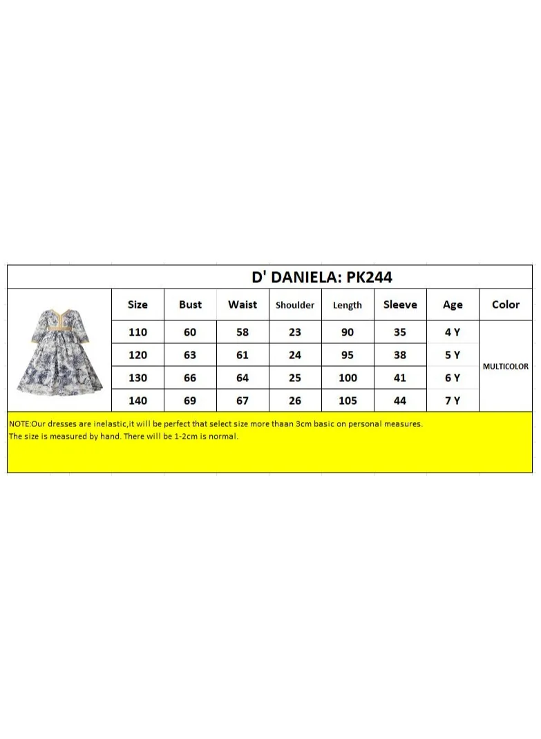 D'Daniela D' Daniela - Maya Modesty Abaya Dress - Multicolor