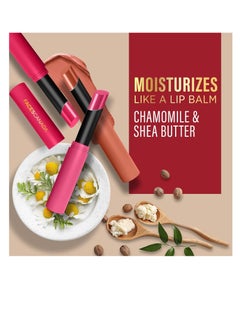 Faces Canada Long Stay 3 in 1 Matte Lipstick  Bubblegum Pink 04 2g  8HR Longstay  Transfer Proof Moisturizing  Chamomile and  Shea Butter  Primer Infused  Lightweight   Intense Color Payoff  - Image 3