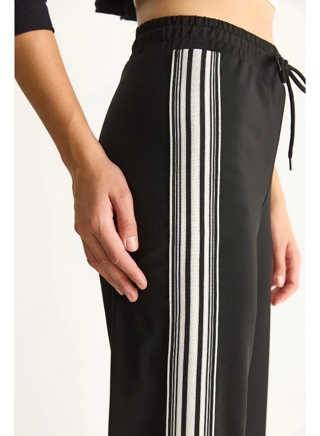 Ginger Side Stripe Detail Track Pants