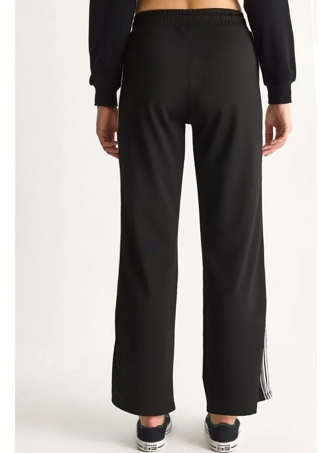 Ginger Side Stripe Detail Track Pants