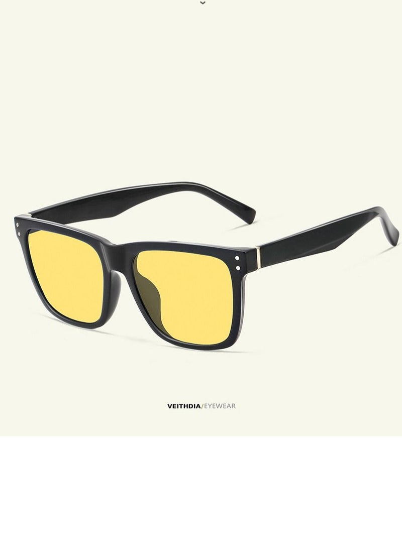 Veithdia Polarized UV Resistant Square Sunglasses - Image 2