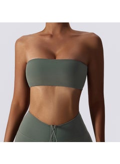 Dark gray green