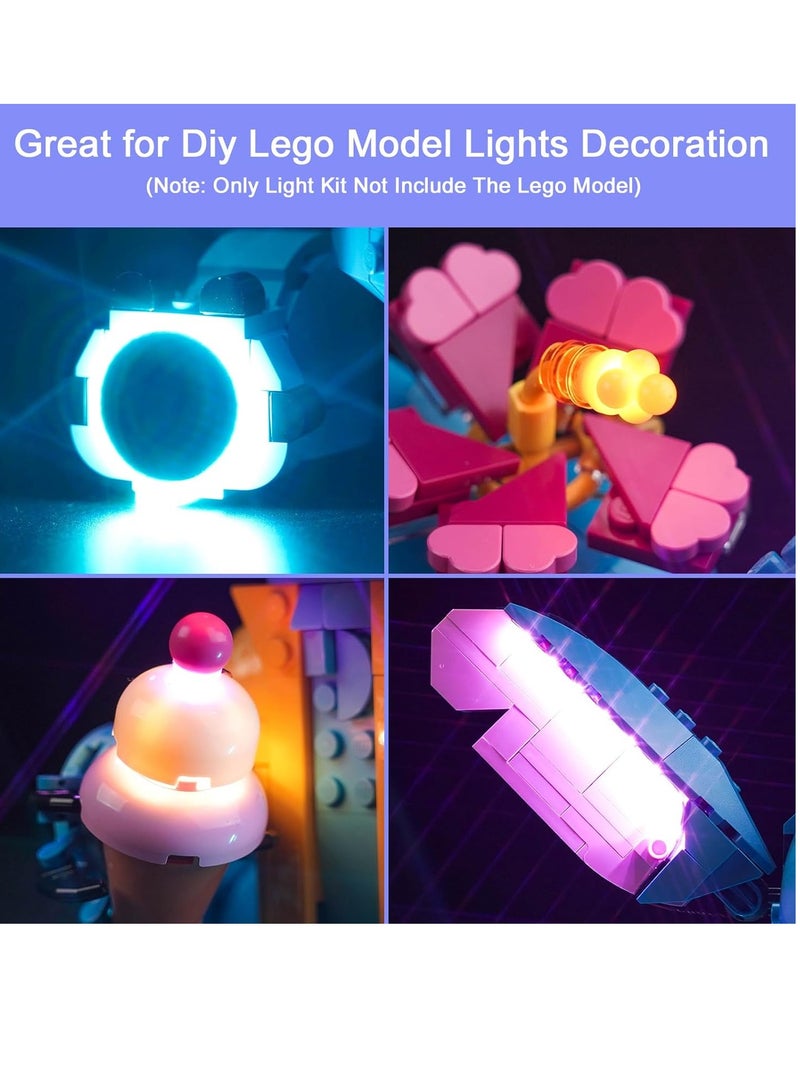 إسكدنيا Light for Lego-43249 Stitch - Led Lighting Kit Compatible with Lego Building Blocks Model - NOT Included The Model Set - Image 2