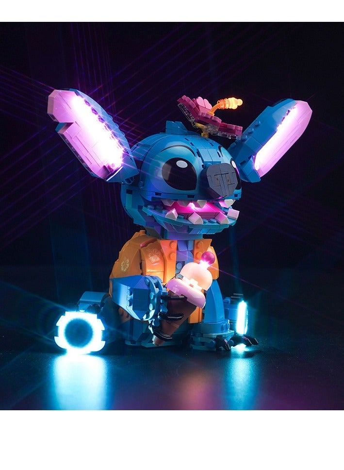 إسكدنيا Light for Lego-43249 Stitch - Led Lighting Kit Compatible with Lego Building Blocks Model - NOT Included The Model Set - Image 1