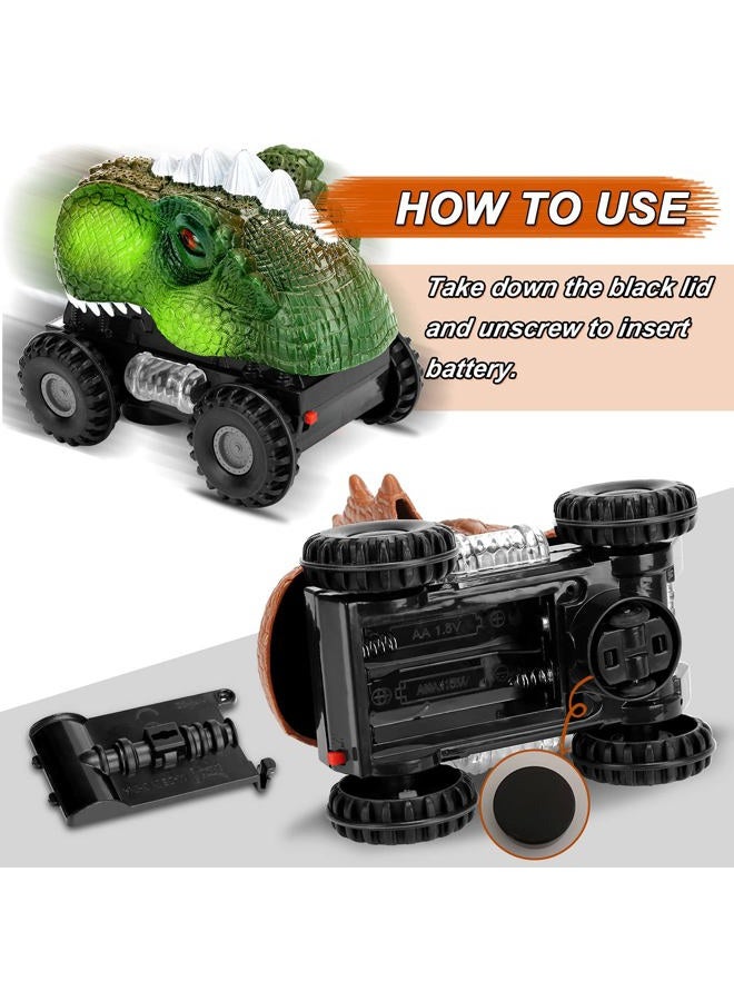 Niskite Dinosaur Toys Toddler Kids Toy: Dinosaur Toys for Kids 3-5 | Dinausors Toys for 2 3 4 5 Year Old Boys Girls | Dino Car Boy Toys Age 2-4 | Christmas Stocking Stuffers Birthday Gifts for Kids - Image 2