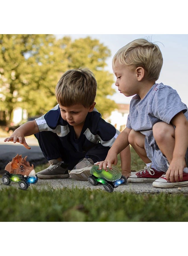 Niskite Dinosaur Toys Toddler Kids Toy: Dinosaur Toys for Kids 3-5 | Dinausors Toys for 2 3 4 5 Year Old Boys Girls | Dino Car Boy Toys Age 2-4 | Christmas Stocking Stuffers Birthday Gifts for Kids - Image 5