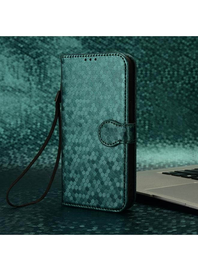 erorex Case For BLU View 5 Honeycomb Dot Texture Leather Phone Case  - Image 2