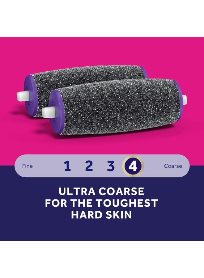 Amope Pedi Perfect Electronic Foot File Refills - Ultra Coarse, Removes Hard and Dead Skin - 2 Count - Image 5