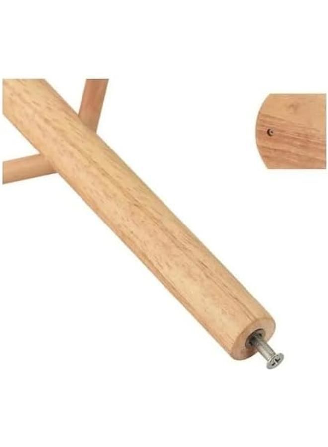 Tree Oval Mug Holder Removable Wood Coffee Cup Holder with 6 Hooks - Image 3