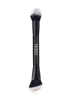 TRENZ Double-sided soft makeup brush suitable for contouring and face makeup  - Image 1