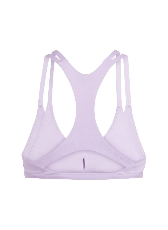 adidas Adidas Aerim Ls Strngt Purple Workout Bra - Light Support Bra For Women