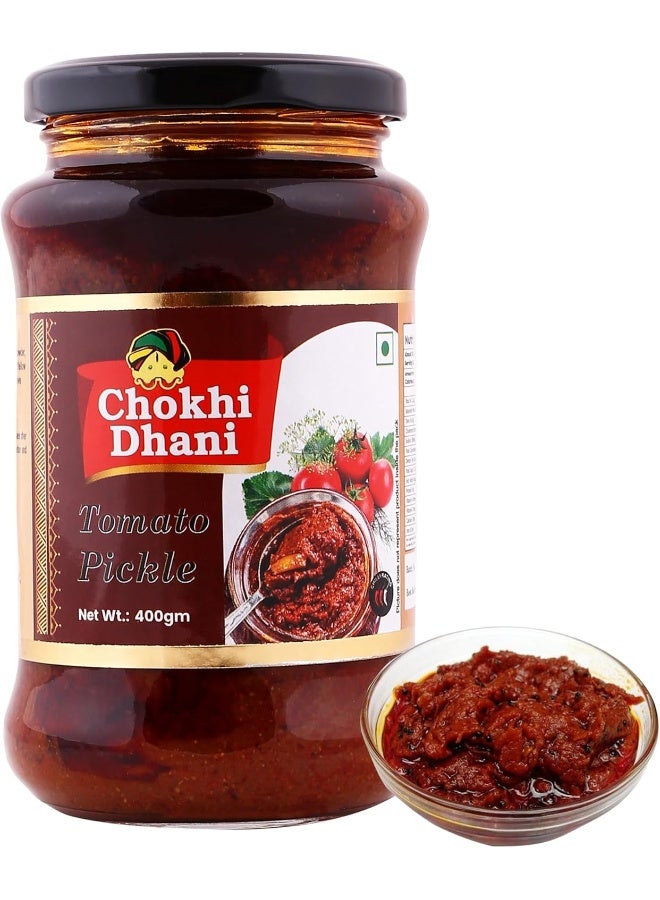 Chokhi Dhani Tomato Pickle 400 gm - Image 1