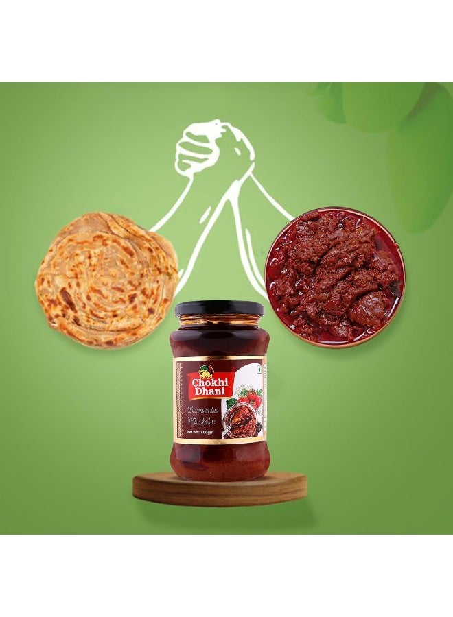 Chokhi Dhani Tomato Pickle 400 gm - Image 2