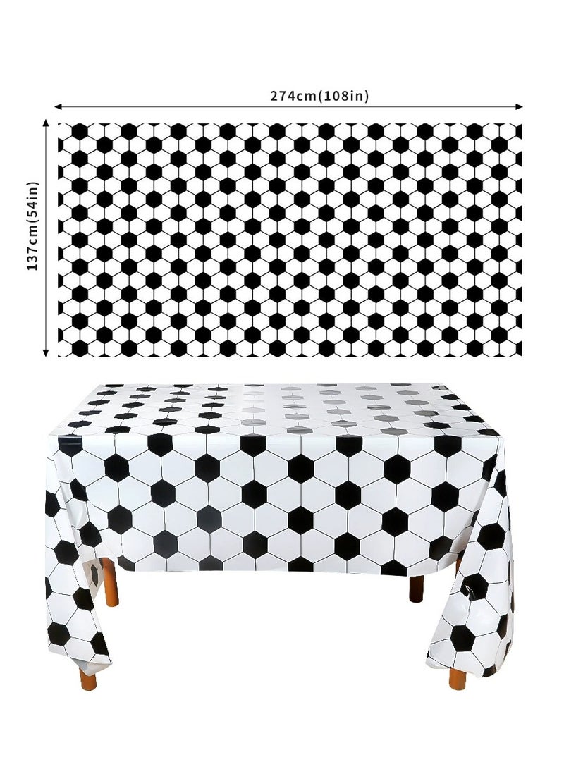 2-pack disposable table dining table party home dining household waterproof tablecloth  - Image 1