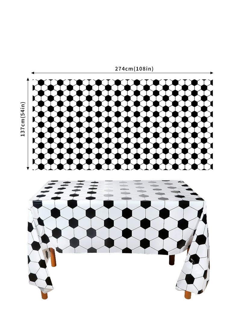 2-pack disposable table dining table party home dining household waterproof tablecloth  - Image 3
