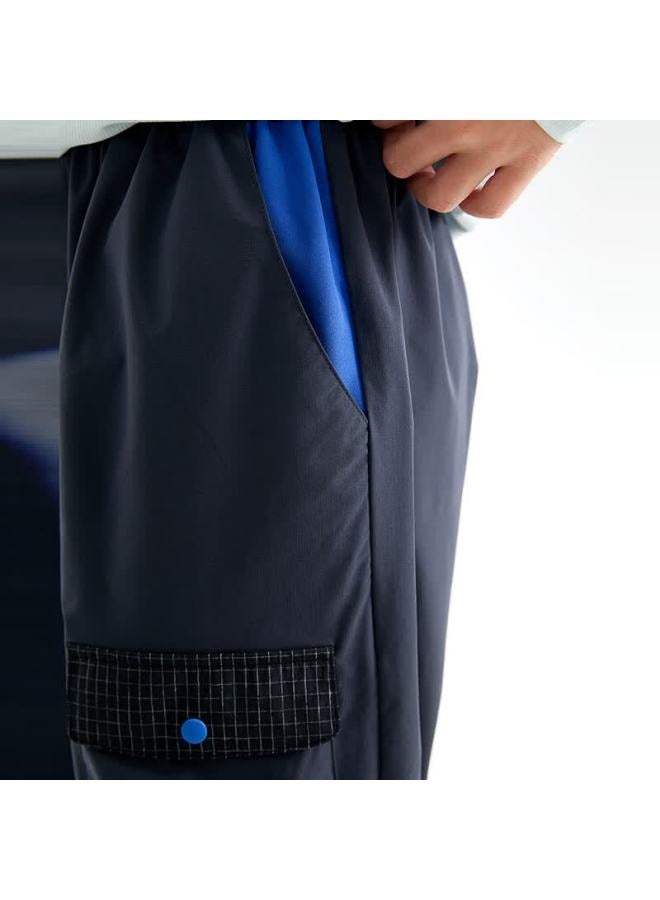Mipo New Kids' Spring Moisture-wicking Quick-dry Outdoor Casual Jogger Pants Carbon Black 160cm - Image 3