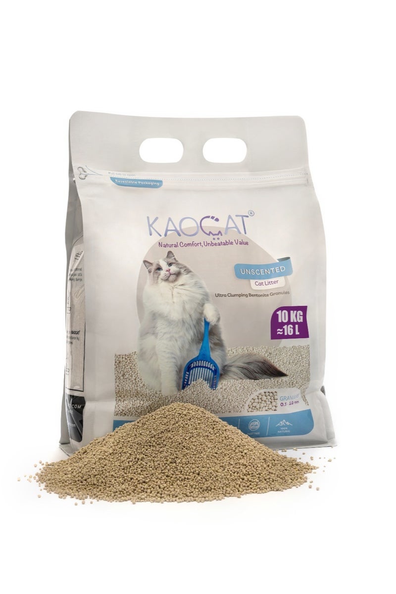 KAOCAT Ultra Clumping Bentonite Cat Litter - Unscented - 5 KG - Image 5