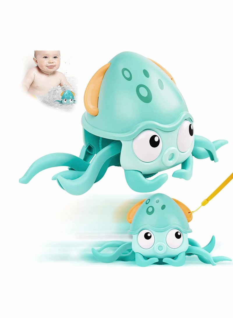 Y&D Walking Amphibious Octopus, Clockwork Started Bath Toys - Image 1