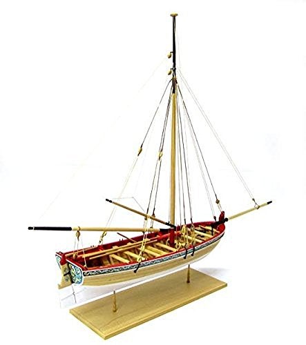 Model Expo Model Shipways 18th Century Longboat Wood Model Kit 1:48 – Beginner to Intermediate Level – True Plank-on-Frame – Model Boat Kit for Adults to Build - Image 2