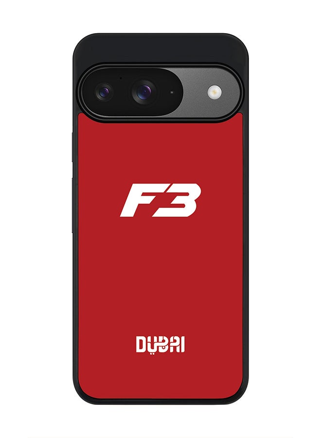 Stylizedd For Google Pixel 9 Case,Slim fit Camera Protection, Shockproof Thin Phone cover - Faz3 Dubai Red - Image 1