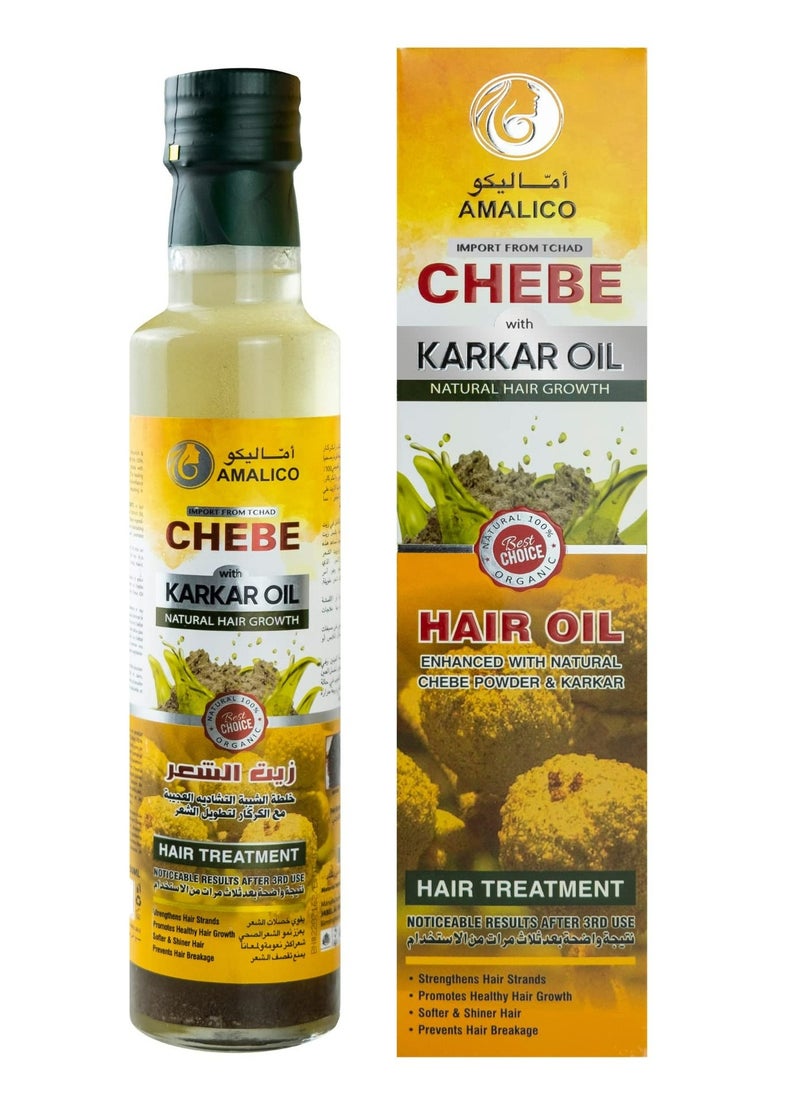 AMALICO - Hair Oil Chebe With Karkar Oil 250 ml - Image 1