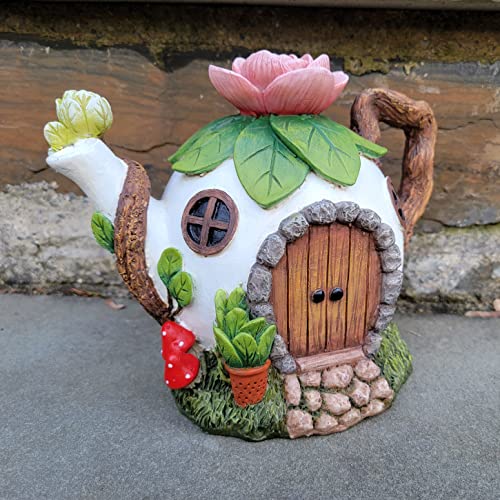 Mokoboho Teapot Fairy Garden House - Image 2